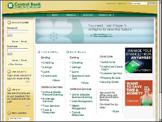 Web site https://www.centralbank.net/locations/branson-mo-400-south-business-65/&opi=79508299, Central Bank
